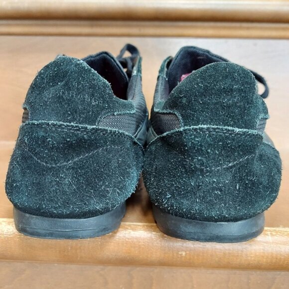 Hugo Boss Orange black suede sneakers - Picture 5 of 6